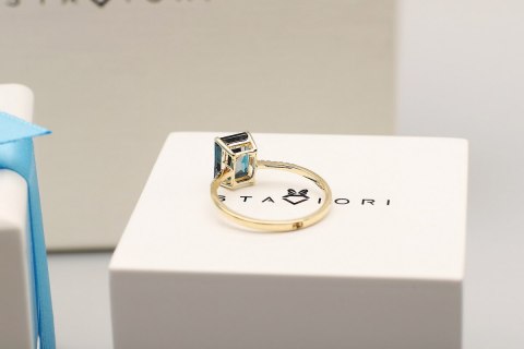 Złoty pierścionek PZC6245 - Diament Złoty pierścionek PZC6245 - Diament