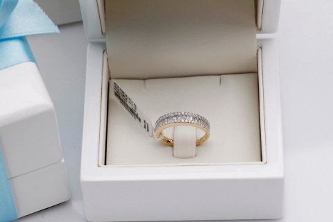 Złoty pierścionek PZD1182 - Diament Złoty pierścionek PZD1182 - Diament