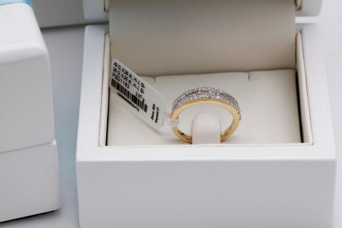 Złoty pierścionek PZD1182 - Diament Złoty pierścionek PZD1182 - Diament