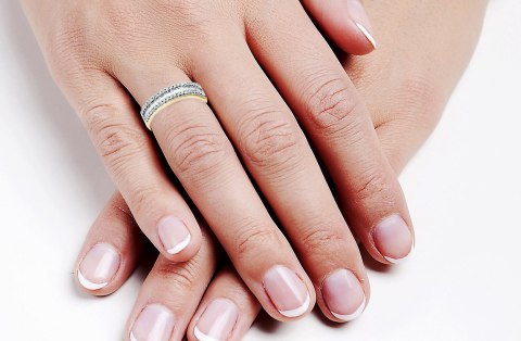 Złoty pierścionek PZD1182 - Diament Złoty pierścionek PZD1182 - Diament
