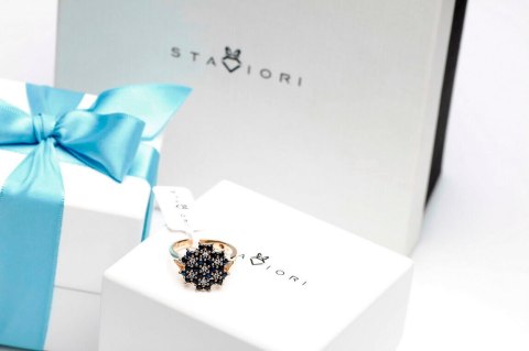 Złoty pierścionek PZD1600 - Diament Złoty pierścionek PZD1600 - Diament