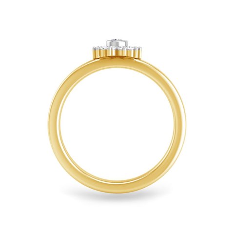 Złoty pierścionek PZD5224 - Diament Złoty pierścionek PZD5224 - Diament