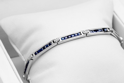 Złota bransoleta BBD4585 - Diament Złota bransoleta BBD4585 - Diament
