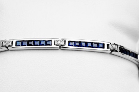 Złota bransoleta BBD4585 - Diament Złota bransoleta BBD4585 - Diament