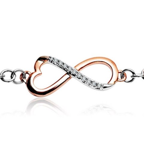 Złota bransoleta BR1753 - Diament Złota bransoleta BR1753 - Diament