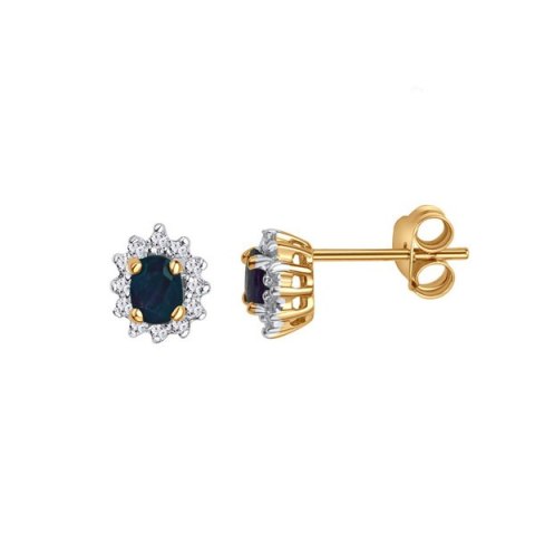 Złote kolczyki KXD0611 - Diament Złote kolczyki KXD0611 - Diament
