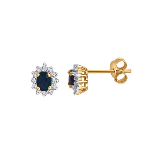 Złote kolczyki KXD0611 - Diament Złote kolczyki KXD0611 - Diament