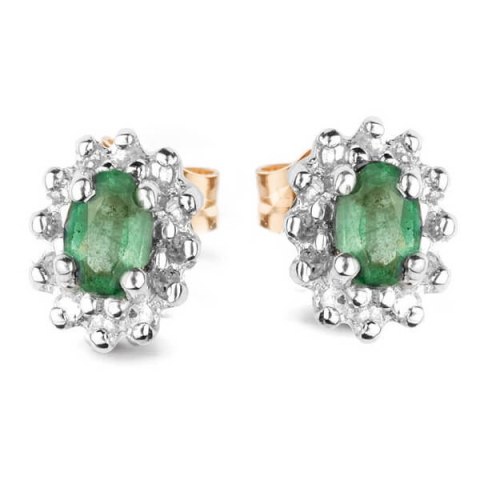 Złote kolczyki KXD0757 - Diament Złote kolczyki KXD0757 - Diament