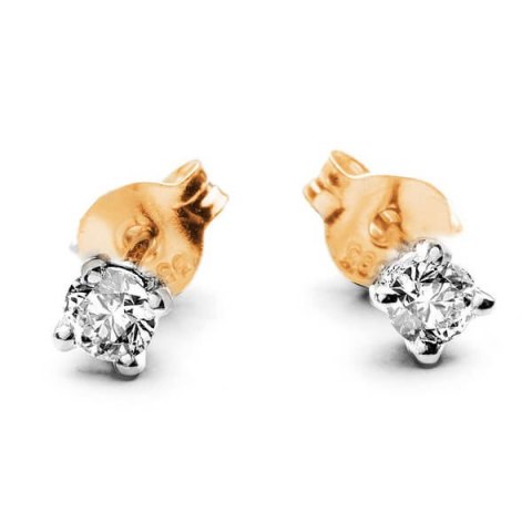 Złote kolczyki KXD2555 - Diament Złote kolczyki KXD2555 - Diament