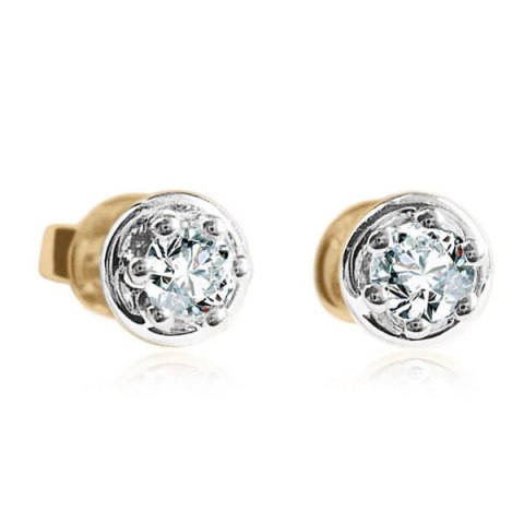 Złote kolczyki KXD5433 - Diament Złote kolczyki KXD5433 - Diament