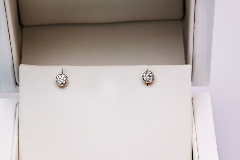 Złote kolczyki KXD5433 - Diament Złote kolczyki KXD5433 - Diament
