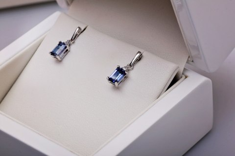 Złote kolczyki KBD1924T - Diament Złote kolczyki KBD1924T - Diament