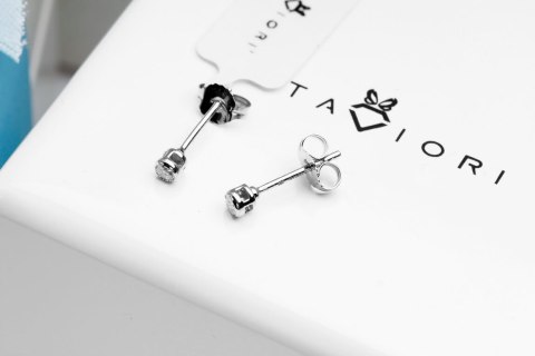 Złote kolczyki KBD2556 - Diament Złote kolczyki KBD2556 - Diament