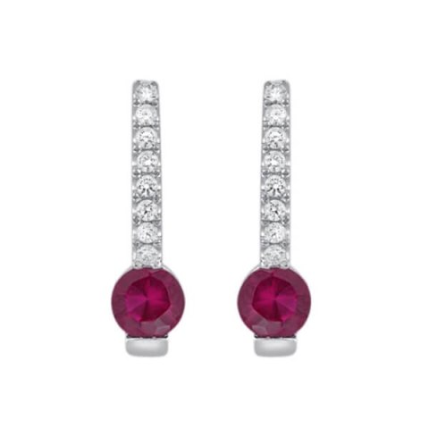 Złote kolczyki KBD3838 - Diament Złote kolczyki KBD3838 - Diament