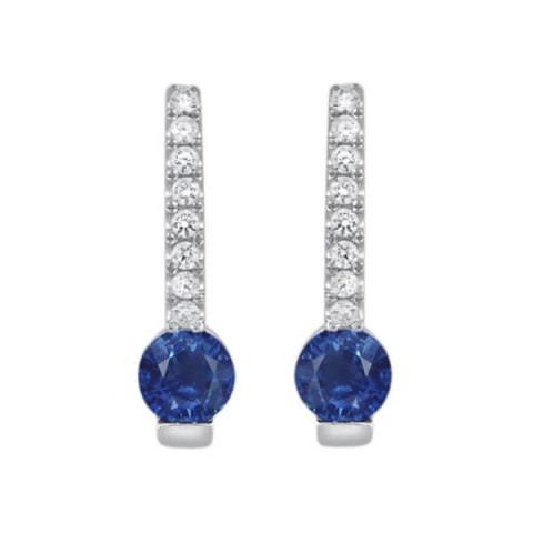 Złote kolczyki KBD3839 - Diament Złote kolczyki KBD3839 - Diament