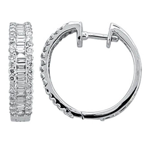 Złote kolczyki KBD4759 - Diament Złote kolczyki KBD4759 - Diament