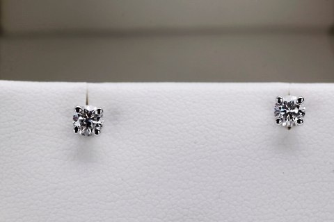 Złote kolczyki KBD4820 - Diament Złote kolczyki KBD4820 - Diament