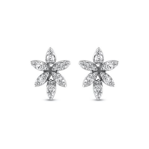 Złote kolczyki KBD6103 - Diament Złote kolczyki KBD6103 - Diament