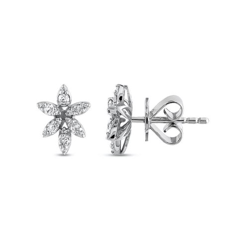 Złote kolczyki KBD6103 - Diament Złote kolczyki KBD6103 - Diament