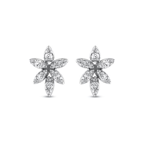 Złote kolczyki KBD6103 - Diament Złote kolczyki KBD6103 - Diament
