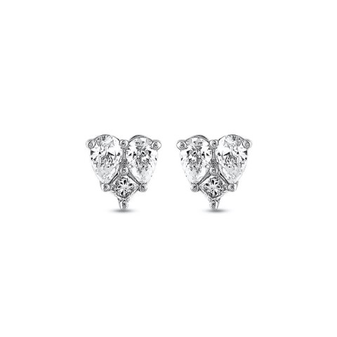 Złote kolczyki KBD6105 - Diament Złote kolczyki KBD6105 - Diament