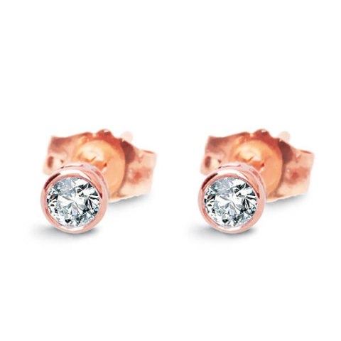 Złote kolczyki KRD2556 - Diament Złote kolczyki KRD2556 - Diament
