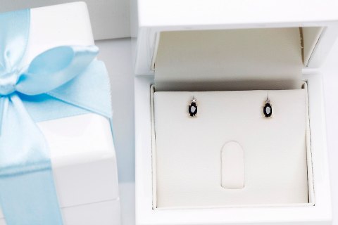 Złote kolczyki KZD2296 - Diament Złote kolczyki KZD2296 - Diament