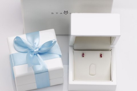 Złote kolczyki KZD2298 - Diament Złote kolczyki KZD2298 - Diament