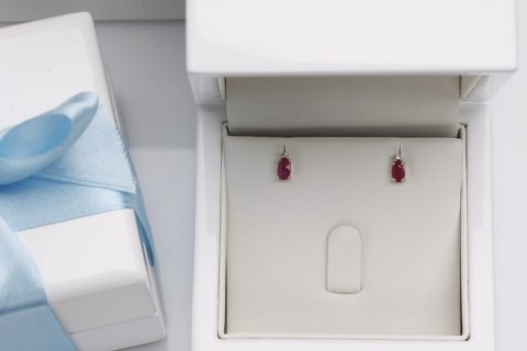 Złote kolczyki KZD2298 - Diament Złote kolczyki KZD2298 - Diament