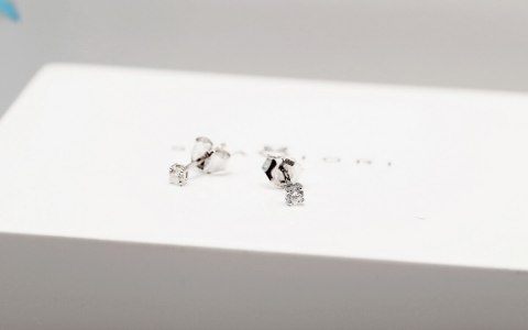 Złote kolczyki KZD5010M - Diament Złote kolczyki KZD5010M - Diament