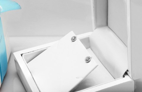 Złote kolczyki KZD5010M - Diament Złote kolczyki KZD5010M - Diament