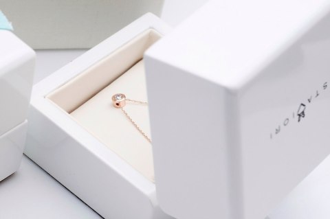 Złoty naszyjnik NRD4750 - Diament Złoty naszyjnik NRD4750 - Diament
