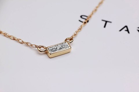 Złoty naszyjnik NZD4761 - Diament Złoty naszyjnik NZD4761 - Diament