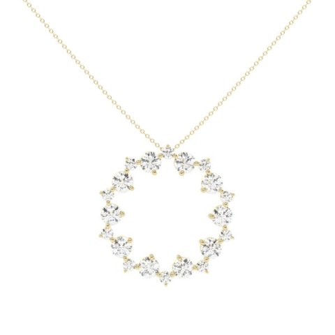 Złoty naszyjnik NZD6263 - Diament Złoty naszyjnik NZD6263 - Diament