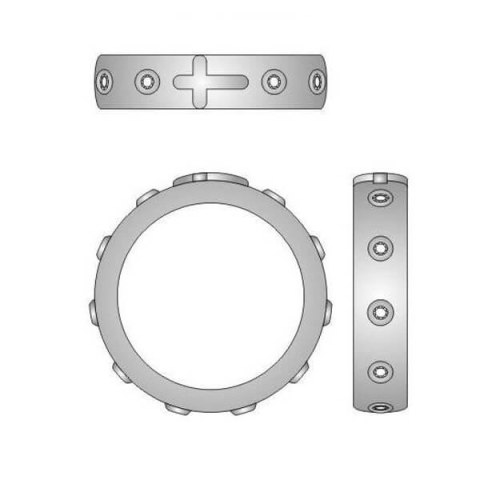 Złota obrączka OBD4333 - Diament Złota obrączka OBD4333 - Diament