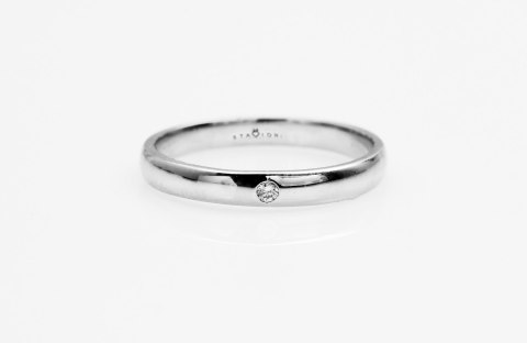 Złota obrączka PBD4790 - Diament Złota obrączka PBD4790 - Diament