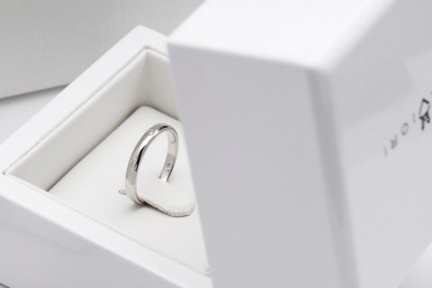 Złota obrączka PBD4790 - Diament Złota obrączka PBD4790 - Diament