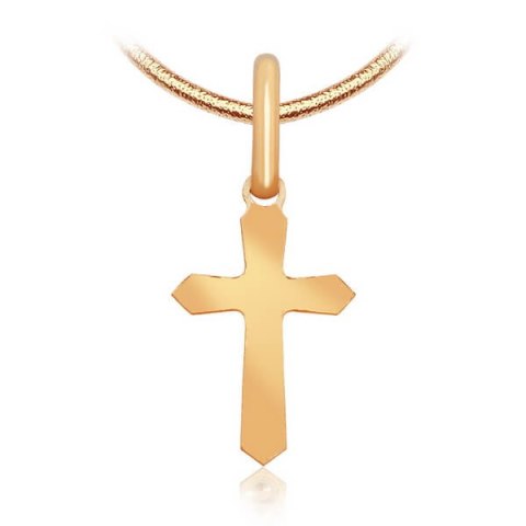 Złoty krzyżyk WZX0429 Złoty krzyżyk WZX0429